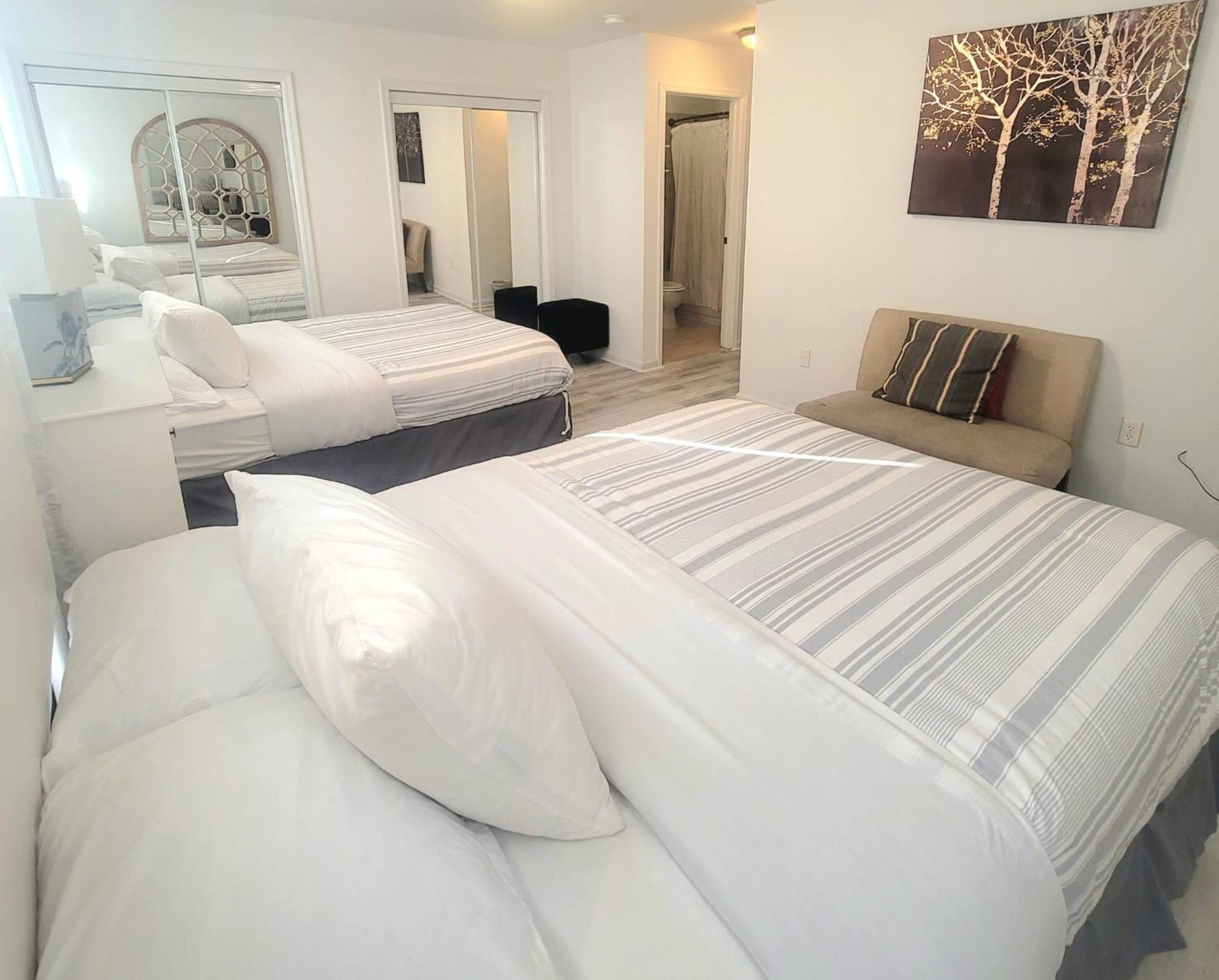 Luxury Apartments 5Queenbed - 20 Min Away Manhattan Jersey City Bagian luar foto